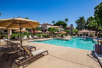San tropez apartments resort-style swimming pool
